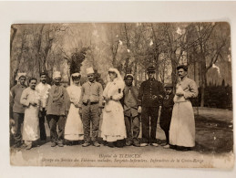 ALGÉRIE- Hôpital De TLEMCEN 1914 Groupes Au Service Des Fiévreux Malades, Croix-Rouge - Red Cross