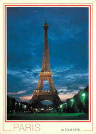 75 - Paris - Tour Eiffel - Vue De Nuit - CPM - Voir Scans Recto-Verso - Eiffelturm