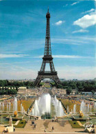 75 - Paris - Tour Eiffel - Jardins Et Jets D'eau Du Trocadéro - CPM - Voir Scans Recto-Verso - Eiffelturm