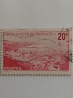 D90 - VARIÉTÉ OBLITÉRÉE MONACO N°263 -" BRUN AU LIEU DE BRUN NOIR ". - Errors And Oddities