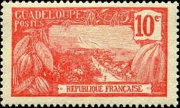 Guadeloupe Poste N** Yv: 59 Mi:56 Mont Houelmont Basse-Terre (Petit Def.gomme) - Ongebruikt