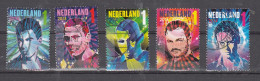 Nederland 2014 Nr 3229 - 3233, Mi Nr 3282 - 3286 , DJ's , Tiesto, Armin Van Buuren, Afrojack, Hardwell - Used Stamps