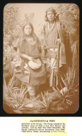 CPSM / CPM 11.1 X 16,1 Etats Unis USA Indien Navajo GAYETENITO & WIFE  (légende En Photo) Old West Collectors Series - Autres & Non Classés