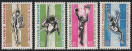 1966 Polinesia, Giochi Del Pacifico, Yvert N. 42/45, MNH** - Autres & Non Classés