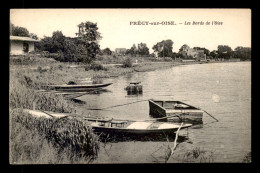 60 - PRECY-SUR-OISE - LES BORDS DE L'OISE - BARQUES - Précy-sur-Oise