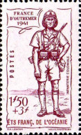 Oceanie Poste N** Yv:136 Mi:144 France D'Outremer Infanterie Coloniale - Neufs