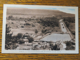 FOUG, MEURTHE ET MOSELLE, VUE PANORAMIQUE DES FONDERIES ET DU CANAL, CPA - Foug