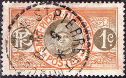 SPM Poste Obl Yv:  78 Mi:73 Pêcheur (TB Cachet à Date) - Gebraucht