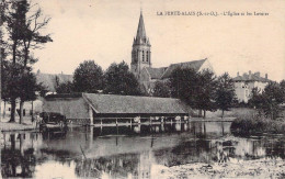Delcampe - CPA - 91 - La Ferté Alais - L'église Et Les Lavoirs - - La Ferte Alais