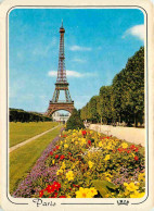 75 - Paris - Tour Eiffel - Fleurs - CPM - Voir Scans Recto-Verso - Eiffelturm