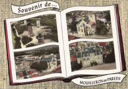 85 MOUILLERON EN PAREDS LES MOULINS L EGLISE LE CALVAIRE CHATEAU DE LA MOT - Mouilleron En Pareds