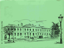91 - Viry-Chatillon - Hôtel De Ville - Art Dessin - CPM - Voir Scans Recto-Verso - Viry-Châtillon