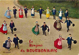 Folklore - Danses - Bourbonnais - Groupe Folklorique Vichy Et Ses Sources - Gracieuse Révérence - Flamme Postale - Voir - Dans