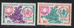1968 Polinesia, Sanità, Yvert N. 60/61, MNH** - Autres & Non Classés