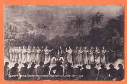 05652 /  ️ Rare TAHITI Captain COOK And Lieutenant WITNESSING Native Dance 1769 Publisher F. HOMES 6375 - Tahiti