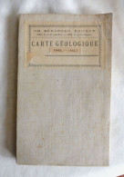 CARTE GEOLOGIQUE ENTOILEE - Ch. BERANGER -  USSEL (165) - 1891 - Topographical Maps