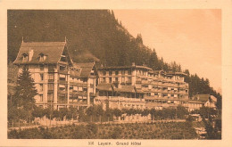 LEYSIN - Grand Hotel  (2 Scans) - Leysin