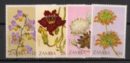 ZAMBIA - 1983 - N°YT. 278 à 281 - Flore - Neuf Luxe ** / MNH / Postfrisch - Zambie (1965-...)
