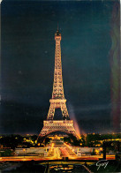 CPM Paris Et Ses Merveilles La Tour Eiffel (1887 1889m) Vue La Nuit - Eiffelturm