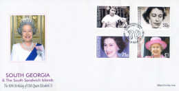 South Georgia. Famiglia Reale 2006. 2 FDC. - Falkland
