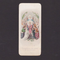 Vintage Religion Card, Communion, Jesus Christ & Holy Mother Religious Text, Art - Autres & Non Classés