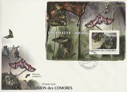 Comores 2009, WWF, Bats, BF In FDC - FDC