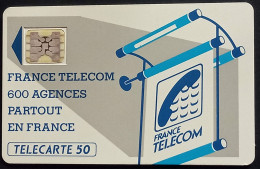 76/ Télécarte  France Télécom, Puce Schlumberger SC-A  (50 Unités) - Operatori Telecom