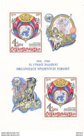 TCHECOSLOVAQUIE 1980 ONU Yvert BF 48, Michel Block 41 NEUF** MNH Cote 7,50 Euros - Blocs-feuillets