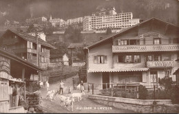 LEYSIN - Vue Partielle  (2 Scans) - Leysin