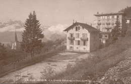 LEYSIN - Le Grand Hotel Et La Dent Du Midi  (2 Scans) - Leysin