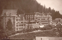 LEYSIN - Le Grand Hotel   (2 Scans) - Leysin