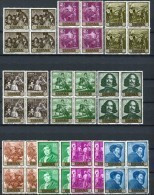 España 1959. Edifil 1238-47 X 4 ** MNH. - Ungebraucht