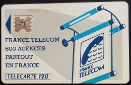 81/ Télécarte  France Télécom, Puce  Schlumberger SC4-SB (120 Unités) - Operatori Telecom