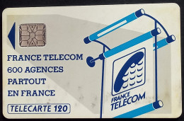 85/ Télécarte  France Télécom, Puce  Schlumberger SC6 (120 Unités) - Operatori Telecom