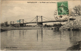 Delcampe - CPA CAVAILLON Le Pont Sur La Durance (1086294) - Cavaillon