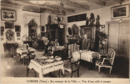 Delcampe - CPA CORDES Au Sommet De La Ville - Vue D'une Salle A Manger (1087788) - Cordes