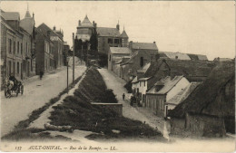 Delcampe - CPA AULT Rue De La Rampe (18610) - Ault
