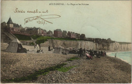 Delcampe - CPA AULT La Plage Et Les Falaises (18625) - Ault