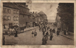 Delcampe - CPA AULT La Grande Rue Et Hotel St-PIERRE (806510) - Ault