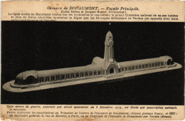 Delcampe - CPA Douaumont - Ossuaire De Douaumont - Facade Principale (1036663) - Douaumont