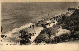 Delcampe - CPA VILLERVILLE - Vue Générale De L'Estacadé (516486) - Villerville