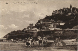 Delcampe - CPA VILLERVILLE - Vue Prise De La Plage (141433) - Villerville