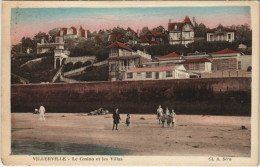 Delcampe - CPA VILLERVILLE - Le Casino Et Les Villas (141251) - Villerville