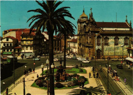 CPM PORTO Fontaine Des Lions Et Église Du Carmo PORTUGAL (750706) - Porto
