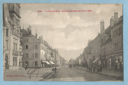 UR0307  CPA  LURE (Haute-Saône)  La Grande Rue  -  Route Nationale De Paris à Bâle  +++++++++++++++++ - Lure