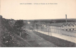 AILLY SUR SOMME - L'Usine Et Chemin De Fer Paris Calais - Très Bon état - Ailly Sur Noye