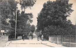 AILLY SUR SOMME - Avenue De Saint Sauveur - Très Bon état - Ailly Sur Noye