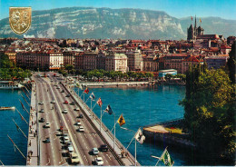 Switzerland Geneve Pont De Mont-Blanc La Cathedrale - Genève