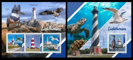 Liberia 2024 Lighthouses. (224) OFFICIAL ISSUE - Lighthouses