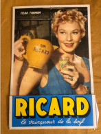 Ricard Rare Porte Courrier Carton Ancien Tilda Thamar Vintage - Posters